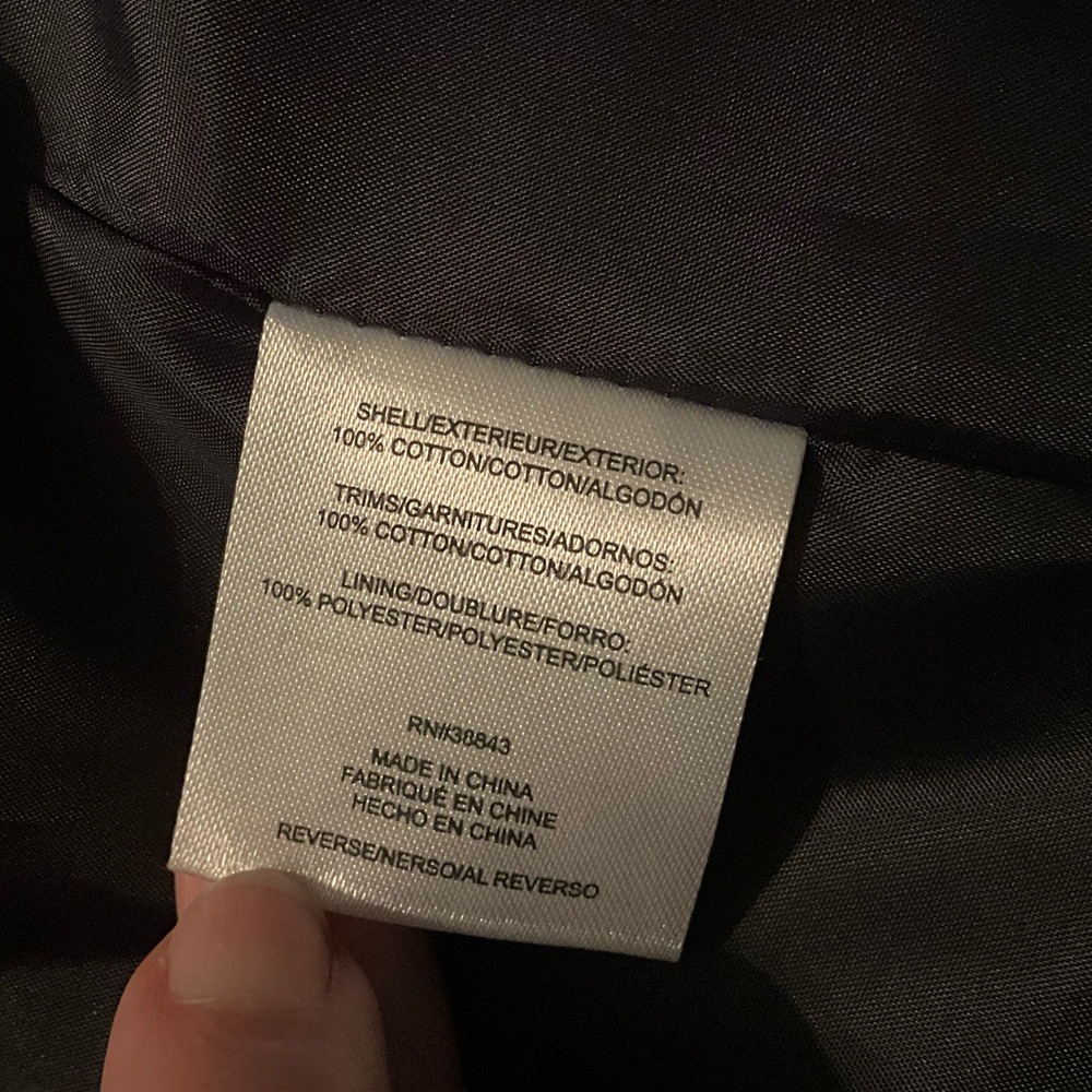 NWT Izod XL Waxed Cotton Jacket Field Jacket Barn Jacket Winter - Picture 5 of 12